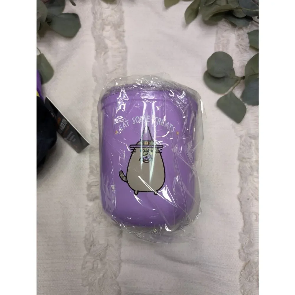 Cat Halloween Pusheen Treat Jar & Cat Toy